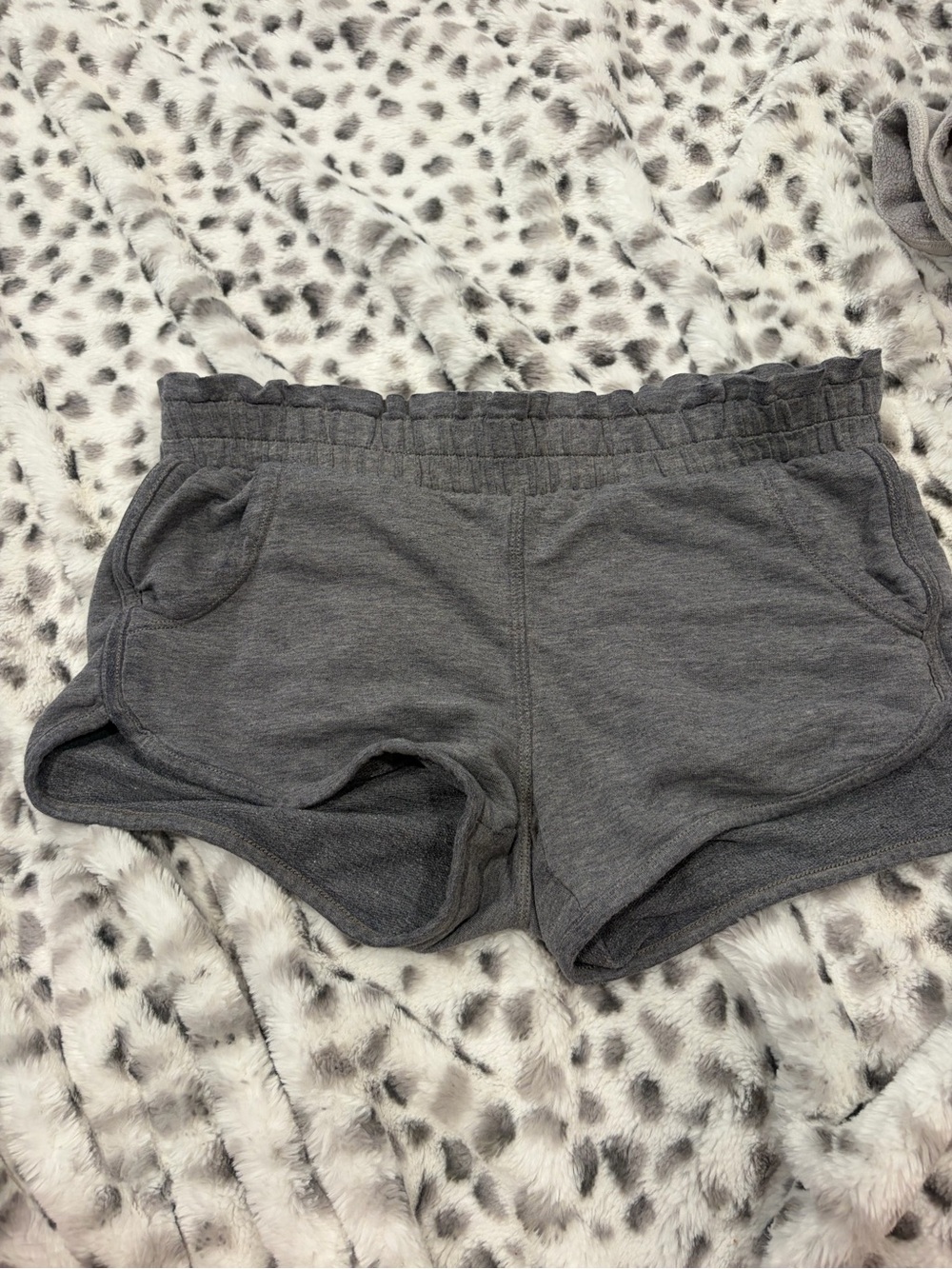 aerie Dark Gray Athletic Lounge Shorts